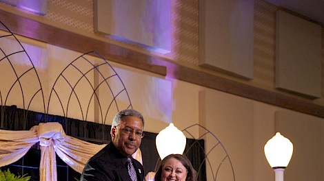 Denis Washington and Jenny Walker