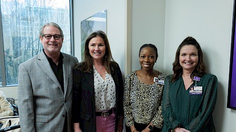 Mike and Sylvia Ingram, Jessica Green, Lisa Green