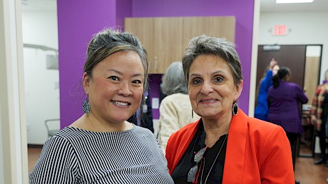 Suki O'Neal and Francine Francis
