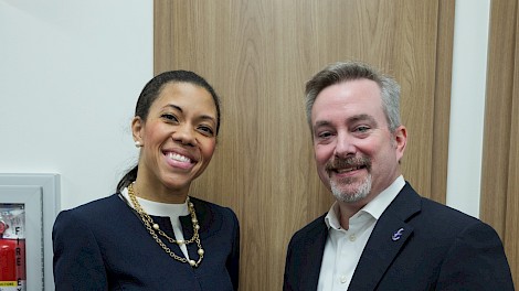 Dr. Loren Robinson and Jason Adams