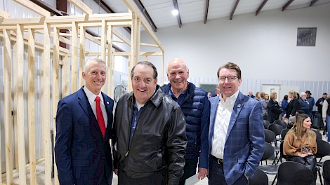 Dr. Gary Van Deaver, Cary Patterson, Dean Barry, Rob Sitterley