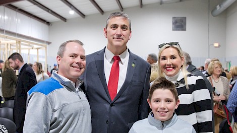 Fred Meisenheimer, Congressman Nathaniel Moran, George and Cassy Meisenheimer