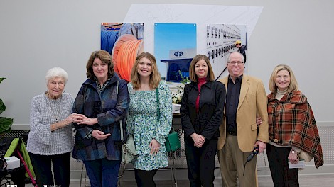 Lucille Cook, Ruth Ellen Whitt, Madeleine Russell, Janelle Williamson, Mike and Vicky Sandefur