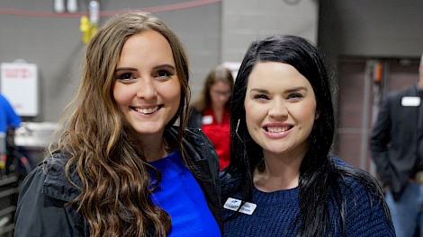 Chelsy Pugh and Nikki Johnson