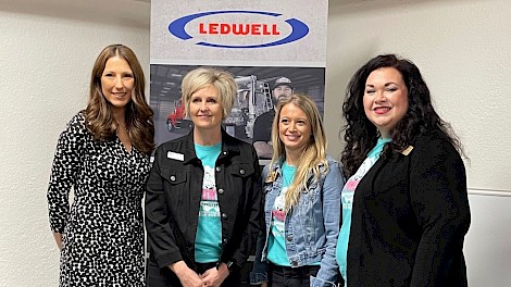 Dr. Tina Moore, Stacey Southerland, Katie Robertson, Shannon Puckett
