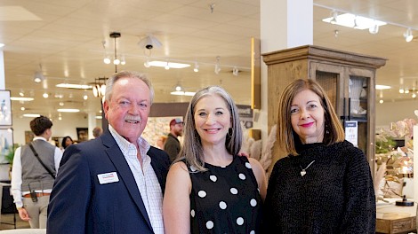 Larry Thompson, Mitzi Dowd, Janelle Williamson