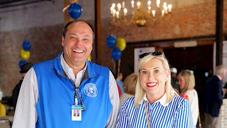 Dr. Jason Smith and Cassy Meisenheimer