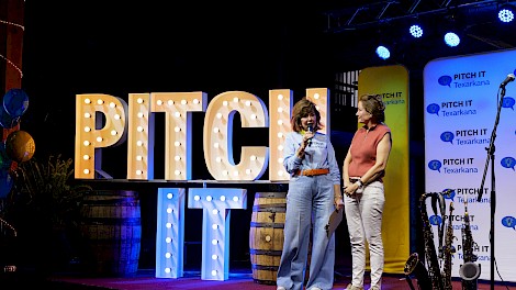 Judy Morgan and Amy Thomas
