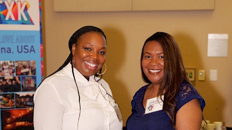 Tyrhonda Henderson and Cadesha Benson Whitaker