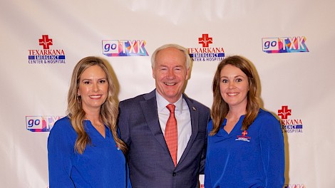 Brooke Marshall, Former Arkansas Governor Asa Hutchinson, Amy Tankersley