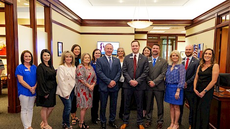 Leigh Cheek, Nikki Johnson, Kim Holcombe, Rachael Potter, Carol Waldrum, Megan Kumpe, James Bramlett, Leslie Warner, Chris Gosnell, Sarah Hurst, Kevin Johnson, Judi Franks, Kevin Avery, Dee Page