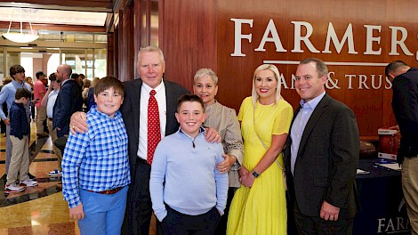 John Henry, George, Nancy, George, Cassy, and Fred Meisenheimer