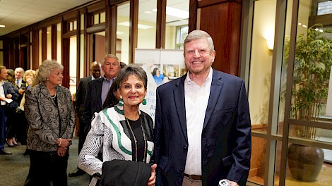 Francine Francis and Jesse Buchanan