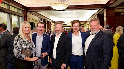 Lisa and Rob Sitterley, Jason Adams, Jackson Adams, Doug Bowers
