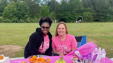 Teeauna Hill and Rebecca Brown