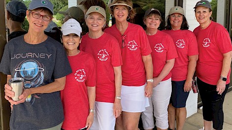 2021 VOLUNTEERS: Debbie Alkire, Barbara Glick, Judy Smith, Gail Eichler, Brenda Sutton, Ann Ainsley, and Stephanie Maddox.