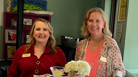 Jennifer Unger and Phyllis Deese