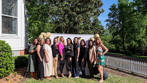 Ashley Gibbs, Pam Beck, Shelby Akin, Clara Tengwall, Kelli Phillips, Layla Hazin, Sarah Medley, Lacey McCulloch, Jessica Rich, Lesley Dukelow