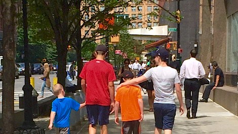 The Humphrey boys in 2015.