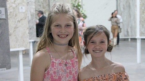 Ella Hughes and Anna Leigh Hedrick