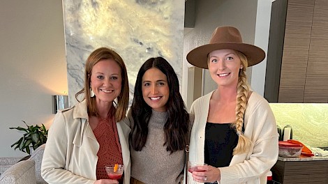 Jenni Hedrick, Holland Meador, Kristin Whiteside