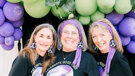 Stephanie James, Pam McDaniel, Bonnie Lamb