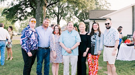Dr. Nick Cockerell, Clayton and Magan Wisdom, Greg and Melanie Cockerell, Collins Cockerell, Stephen Robbins