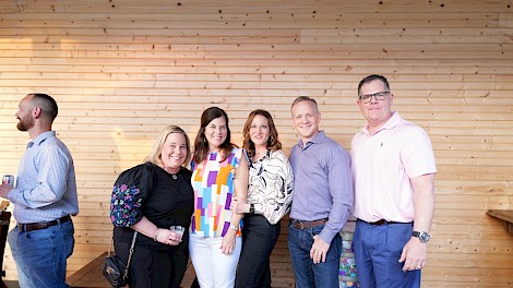 Susan Robbins, Alison Mayo, Cara and David Cook, Steve Mayo