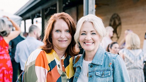 Kristen Floyd and Dr. DeDee Bingham