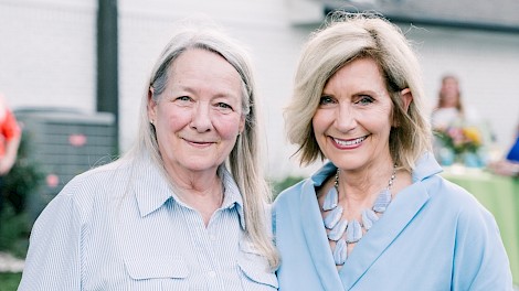 Lisa McCubbin and Lydia Lawrence
