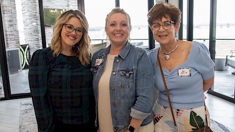 Amber Adams, Stacy Tidwell, Mel Walsh