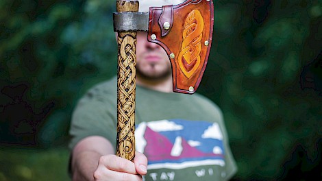 Custom tomahawk by Matt Cornelius