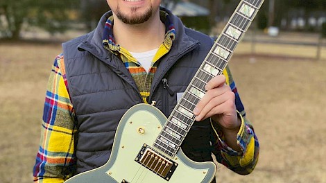 Matt also enjoys playing guitar