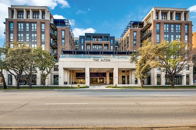 The Alton, a stunning project by OTH in Dallas, showcases modern design and luxury living. Photo by Shoot2Sell