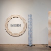 Jay Shinn sculptures in the Barry Whistler Gallery, Dallas, Texas. photo by Allison V. Smith