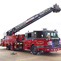 The Texarkana, Texas Fire Department received two new quint fire trucks as part of more than $3.8 million invested across all five stations.  photos courtesy of the city of Texarkana, Texas