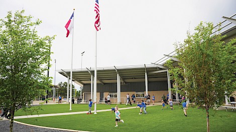 The new Swanger Sports Complex opened in partnership with Symmetry Sports, providing baseball and softball facilities for the community.