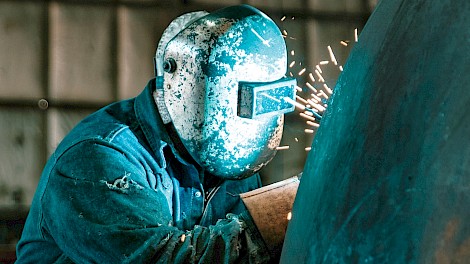 Welding is key to Ledwell’s operations.