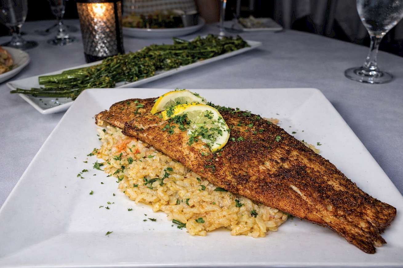 Blackened Snapper